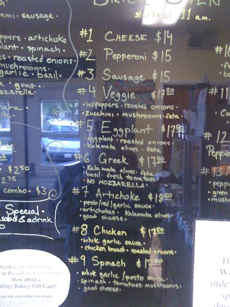 village bakery davis menu|Village Bakery menu .